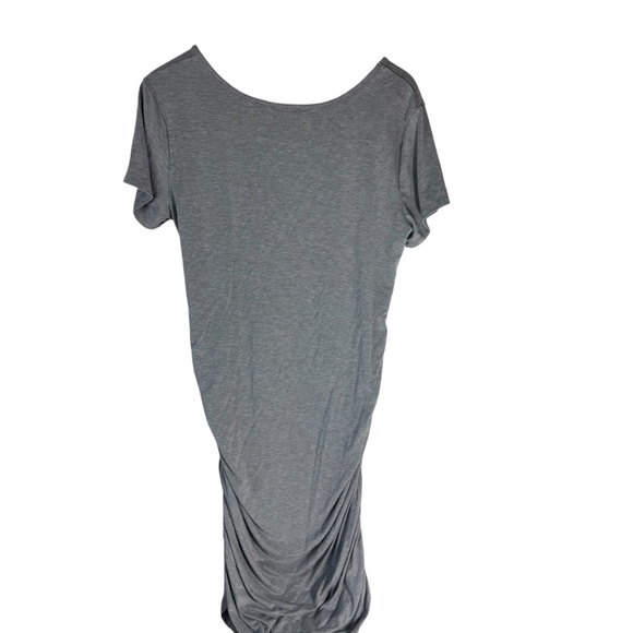 Cadenshae Australia Marled Gray Sadie Nursing/Maternity Dress Sz XL - Picture 3 of 7